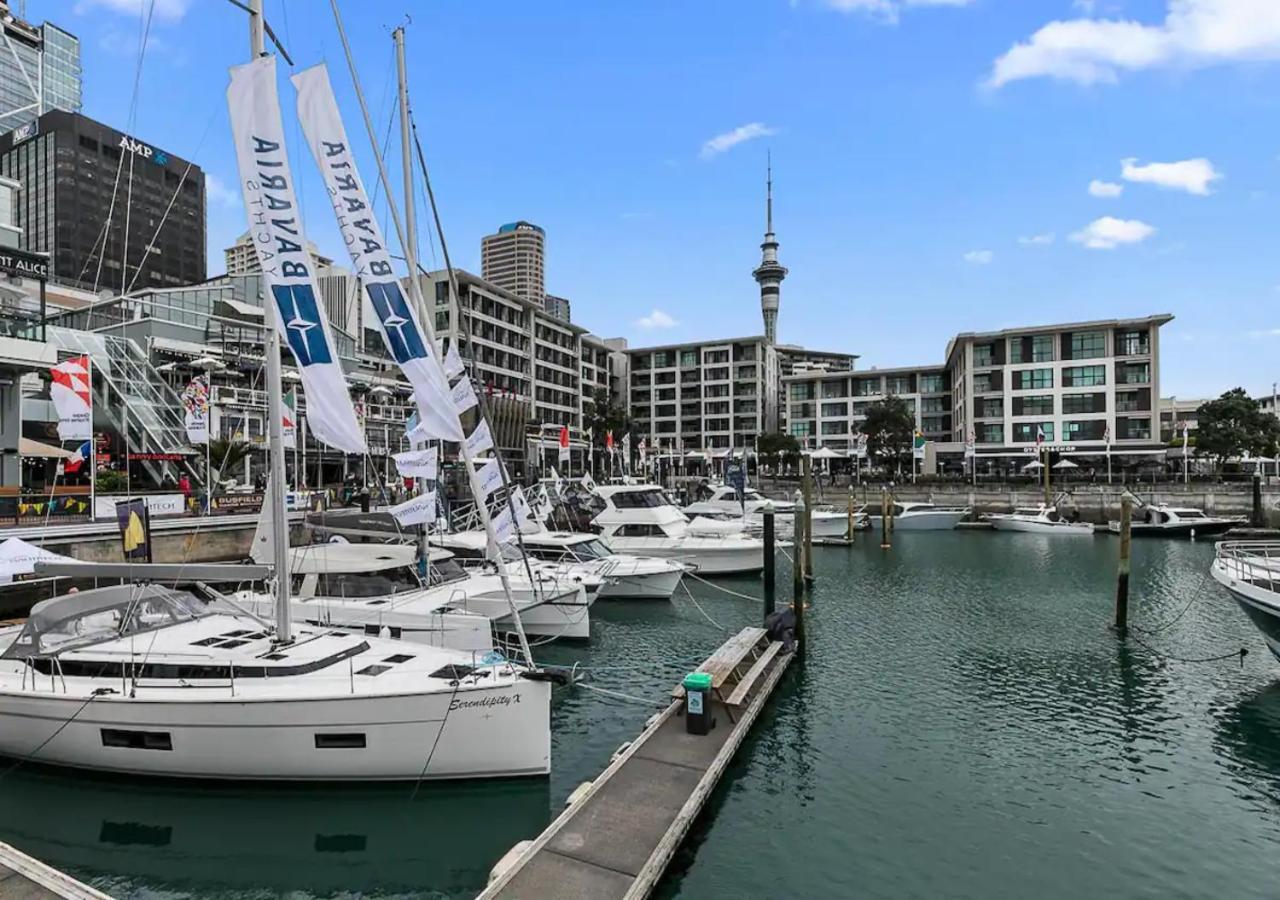 Sophisticated Spacious Apt W Stunning Harbour View Auckland Exteriér fotografie