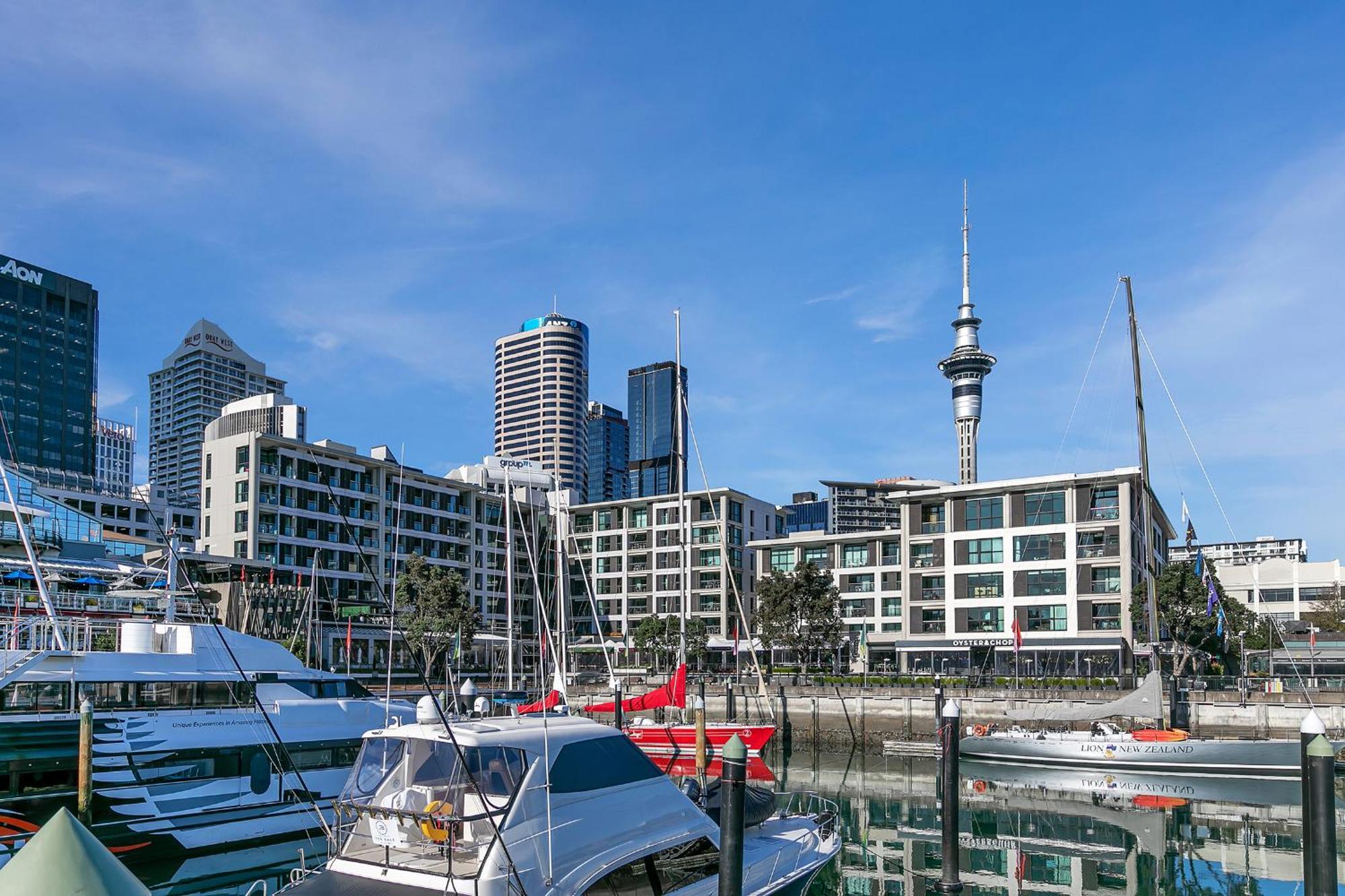 Sophisticated Spacious Apt W Stunning Harbour View Auckland Exteriér fotografie